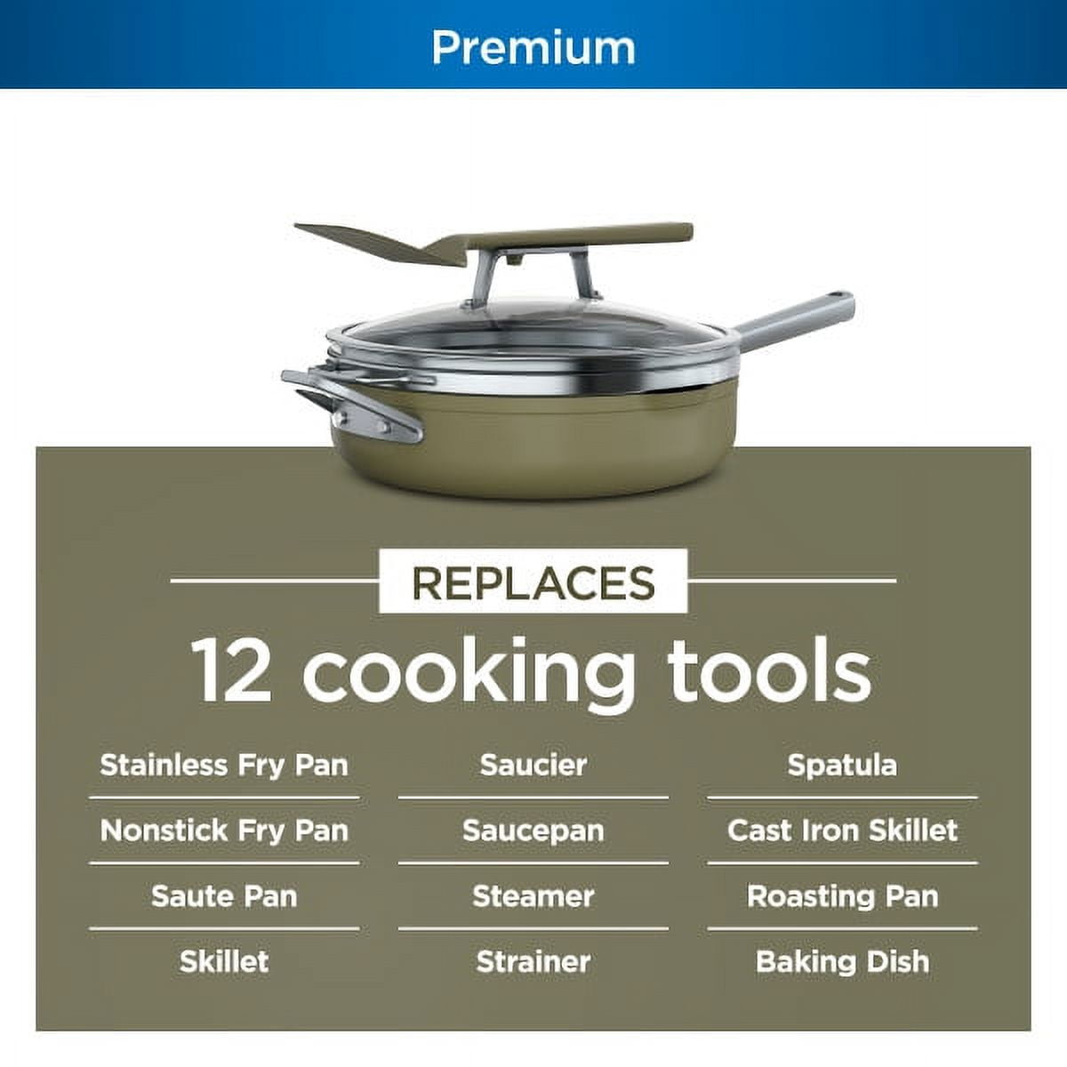 Ninja™ Foodi™ NeverStick™ Premium Hard-Anodized Cookware Set, 10
