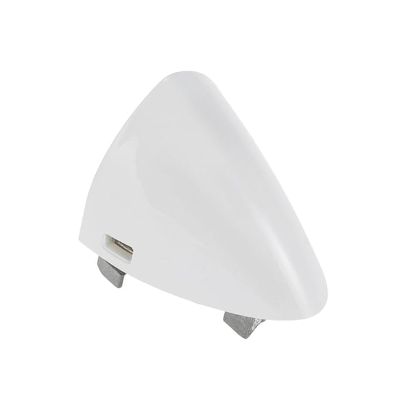 Unique Bargains Front Left Door Handle Key Hole Cover Cap for Chevrolet Cruze 2016 2017 2018 Exterior Door Handle Lock Cover Cap White