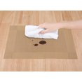thumbnail image 3 of REGALWOVEN Placemats Set of 8, Vinyl  Placemats for Kitchen Dining Table Decor Washable Heat Resistant Table Placemats Wipeable Table Mat Gold 18*12in, 3 of 7