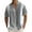 Dark Gray #16, variant on Lumtrix Mens Casual Summer Cotton Button Down Short Sleeve Shirts Cuban Camp Guayabera Beach Tops Dark Gray L