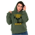 thumbnail image 3 of Hunting Season Miss You Deer Hunter Hoodie Sweatshirt Women Men Brisco Brands L, 3 of 6