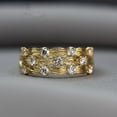 thumbnail image 2 of LINXIQIN Elegant Engagement Wedding Ladies For Her High Quality Comfortable Fit CZ Cubic Zirconia Ring Thoughtful Surprise Comes in Elegant Box, 2 of 8