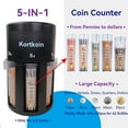thumbnail image 5 of Automatic Sorter and Machine 5 in 1 Counter Desk Coi N Holder with Sorter Tube Automatically Sorts U S Coi N Into Individual Tubes Portable Organizer H, 5 of 5