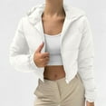 thumbnail image 5 of WXLWZYWL Women's Winter Thick Puffer Coat Warm Jacket Hooded Baggy Zip Up Short Quilted Jacket Outerwear Packable Ultra Light Weight Short Down Jacket, 5 of 6