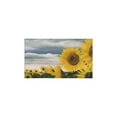 thumbnail image 2 of 2 Piece Sunflower Flowers on White Background Rug Kitchen Rug Set, Decor Kitchen Rugs, Absorbent Non-Slip Washable Floor Mats, Home Indoor Runner Rugs 17"x47"+17"x30", 2 of 7