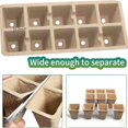 thumbnail image 6 of 200Cells Seedling Start Trays with Drain Holes,20pcs Peat Pots Seedling Pots Biodegradable,Seedling Starter Kit,Organic Germination Plant Starter Trays(200xLabels,2xTransplant Tools,1xSpray Bottle), 6 of 7