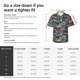 thumbnail image 5 of Fotbe Colorful Carp Streamer Camisa Hawaiana para Hombre Unisex – Camisa Casual de Verano con Botones de Manga Corta de Algodón y Lino,X-Large, 5 of 7