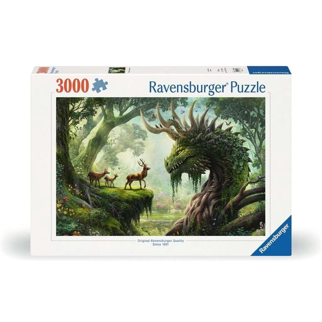 Rompecabezas Ravensburger El dragón del bosque despierta 3000 piezas