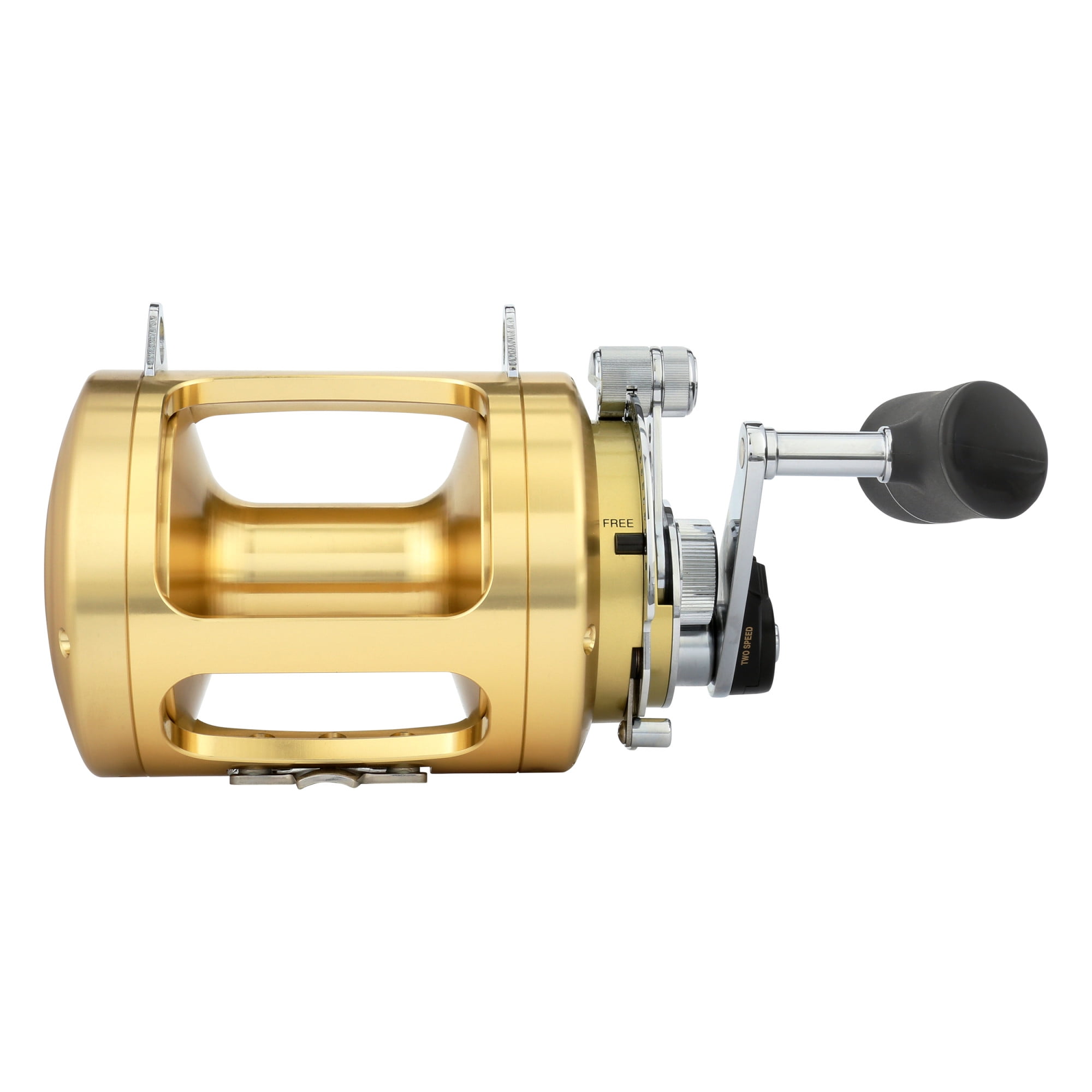 Shimano Tiagra 16 2-Spd Trolling Fishing Reel, Aluminum