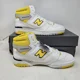 thumbnail image 2 of Men's New Balance 650R High Comfy Lifestyle Shoes / White Yellow / BB650RCG, 2 of 5