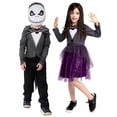 thumbnail image 2 of Traje de Cosplay de Jack Skellington para niños y niñas, traje de fiesta de Halloween, Carnaval, con máscara, para Navidad, 2 of 5
