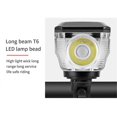 thumbnail image 2 of Bike Light USB Rechargeable Bike Front Light with Horn, 2 of 5