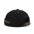 thumbnail image 2 of LiuXxxx Fashion Sailor Cap for Men Women Fisherman Hat Adjustable Unisex Headwear Outdoor Daily Casual Black, 2 of 2