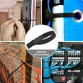 thumbnail image 4 of 8" Black Zip Ties Cable Nylon Wrap 50 lbs Tensile Strength for Indoor Outdoor (100 Pack), 4 of 5