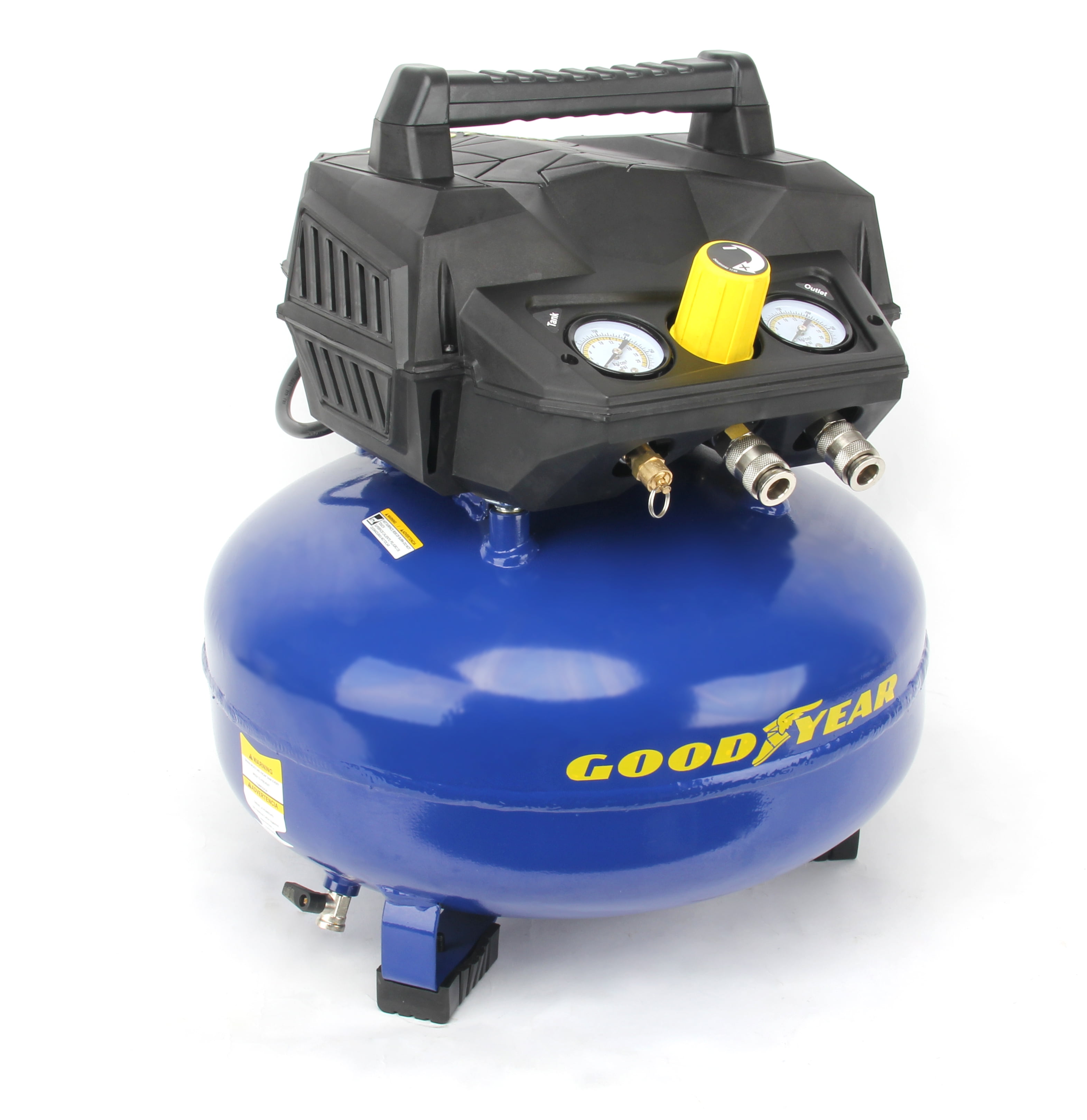 GOODYEAR 6 Gallon 175 Max Psi Portable Pancake Air Compressor 3.0 SCFM at 90 Psi