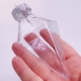 thumbnail image 4 of piezas x Bolas de adorno navideñas transparentes irrompibles para decorar el hogar, 115 x 60 mm, de plástico, con forma de diamante, 4 of 5