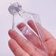 thumbnail image 4 of 6 piezas x Bolas de adorno navideñas transparentes irrompibles para decorar el hogar, 115 x 60 mm, de plástico, con forma de diamante, 4 of 5
