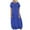 Blue##1, variant on Summer Dress Women 2024 Casual Polka Dot Print Dress Elegant Short Sleeve Maxi Dress Fashion Crew Neck Dress
