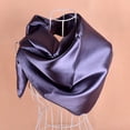 thumbnail image 3 of Opolski Women Headscarf Portable Popular Polyester Solid Color Satin Big Square Scarf for Daily Life, 3 of 8