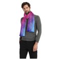 thumbnail image 5 of EQWLJWE Autumn And Winter Trend Watercolor Printed Warm Crystal Super Soft Flannel Scarf, 5 of 7