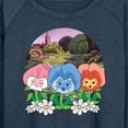 thumbnail image 3 of Disney - Alice in Wonderland - Flower Row - Women's Lightweight French Terry Long Sleeve Shirt, 3 of 5