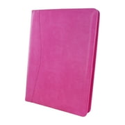 Royce Leather  Aristo Breast Cancer Pink Padfolio Document Organizer