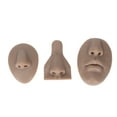 thumbnail image 2 of Silicone Nose Model Set, 3D Soft Practice Nose Model,  Soft Flexible Model Body Part Displays,   Nose  Flexible  Face Model For Jewelry Display Acupuncture Tea, 2 of 8