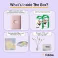 thumbnail image 2 of Fujifilm INSTAX Mini Link 2 Smartphone Printer (Soft Pink) Bundle with Instax Mini Twin Pack Film (20 Sheets), Photo Album, Sticker Frames & Bouquet Holder, Bluetooth Instant Photo Printer, 2 of 9