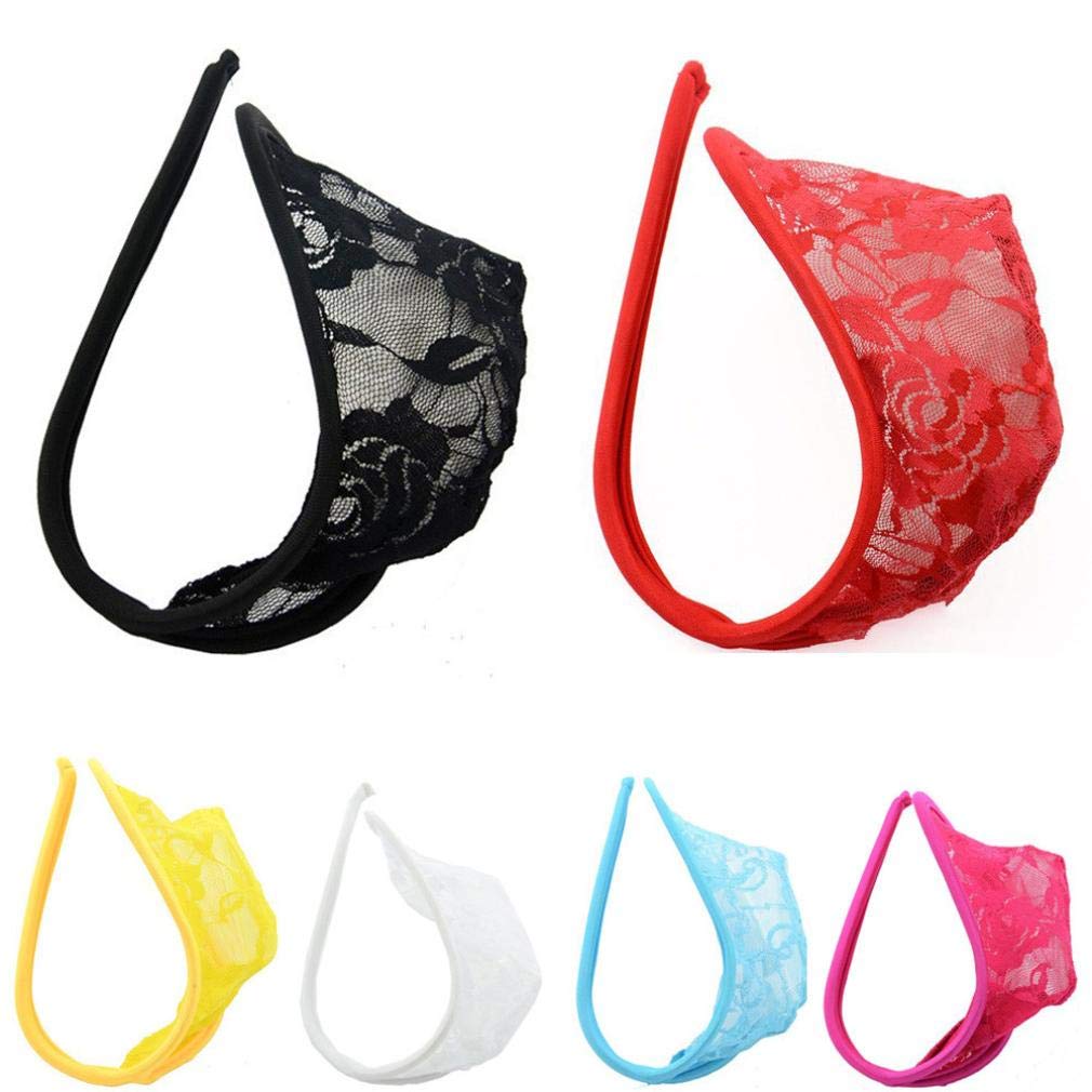 Men Lingerie C-String Thongs Bikini T 