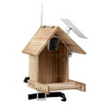 thumbnail image 4 of Bird Feeder with Camera, 5200mAh Battery Solar Bird Feeder Outdoor, 11000+Bird Recognition, Voice Dialogue, 1080P HP Video, Night Vision, 4 of 10