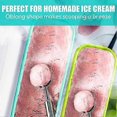 thumbnail image 2 of Ice Cream Containers, 1.5 Quarts Ice Cream Tubs with Lids, Freezer Storage Container for Sorbet, Frozen Yogurt and Gelato, Non-Slip Base, Dishwasher S, 2 of 5