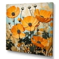 thumbnail image 2 of Designart "Marigold Blossom Burst A Yellow Delight I" Floral Wall Art - Traditional Yellow Marigold Hallway Wall Art Decor, 2 of 6