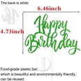 thumbnail image 4 of Decoración para tartas con purpurina dorada para felicitación de cumpleaños de Notbadsys, 4 of 7