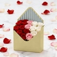 thumbnail image 3 of Valentine Day Bouquet Envelope Foldable Paper Material Thick Sturdy Reusable for Anniversary Wedding Birthday Gift Packaging, 3 of 4
