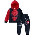 thumbnail image 1 of Conjuntos de superhéroes para bebés de primavera y otoño, ropa de manga larga para niños, chaleco y pantalones, chándales de 3 uds, ropa de Cosplay de dibujos animados para niños, 24M Gao Jinjia LED, 1 of 2
