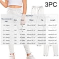 thumbnail image 3 of Hellosay Baby 3 Pack Leggings Cotton Elastic Waist Ruffle Hem Strecth Comfortable Solid Casual Dance Pants Size 1-9, 3 of 9