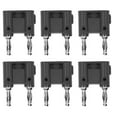 thumbnail image 2 of Kozecal Dual Banana Plug, 2 Way Banana Plug 10Pcs For Electronic Instruments, 2 of 8
