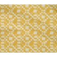 thumbnail image 4 of oneOone Cotton Flex Yellow Fabric Geometric Bandhani Craft Projects Decor Fabric Printed By The Yard 40 Inch Wide, 4 of 4