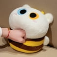 thumbnail image 5 of Bee Stuffed Animal -10.2'' Super Soft Bee Cat Plush Toy Pillow-Cute Birthday Gift for Kids, 5 of 12