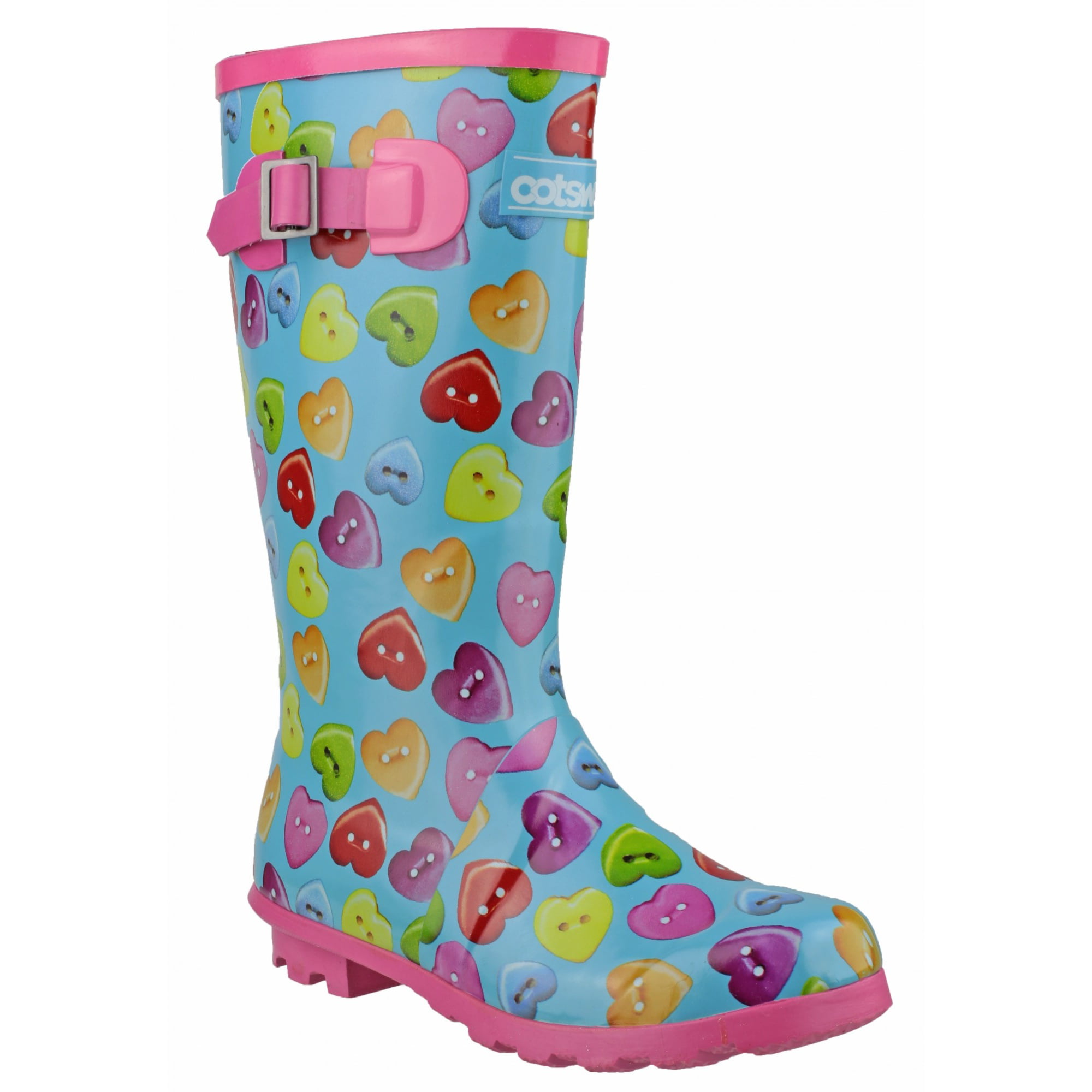 Footwear Studio Dunlop Boys Girls Kids Rainy Day Elephant Waterproof Wellington Boots