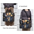 thumbnail image 6 of FORMRS 16" Laptop Bag Carrying Sleeve Case with Handle Travel Shoulder Briefcase, Watercolor Astronaut, 6 of 8
