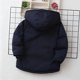thumbnail image 5 of Parkas de manga larga, chaqueta con capucha y bolsillos para niños de tallas medianas y grandes, chaqueta tipo cárdigan., 5 of 6