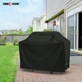 thumbnail image 7 of Unicook Gas Grill Cover 65 inch, Heavy Duty Waterproof BBQ Cover for Grills up to 63" Width, Fits Grills of Weber Char-Broil Nexgrill and More, Black, 7 of 7