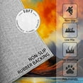 thumbnail image 2 of 3x5 Rug, Sunset Door Mat Washable Non Slip Soft for Entryway, Mountain Landscape Rug, Sunset Scenery Carpet, Sunset Home Decor & Gifts, 2 of 7