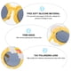 thumbnail image 5 of Girl Sunglasses Rainbow Sunglasses Children Hiking Camping Picnic Outdoor Activities Yellow Round Plastic 1Pcs, 5 of 5