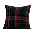 thumbnail image 2 of Christmas Vintage Tartan Plaid Pillow, Christmas Throw Pillow, Sofa Bedroom Holiday Decor Pillow, 2 of 7