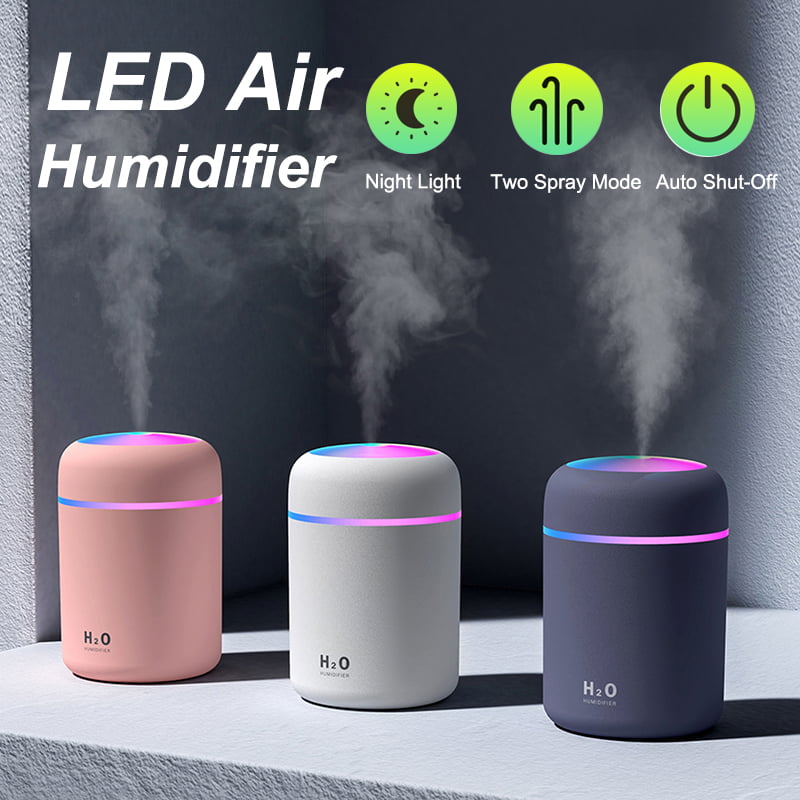 Portable Mini Air Humidifier Ultrasonic Cool Mist Humidifier 