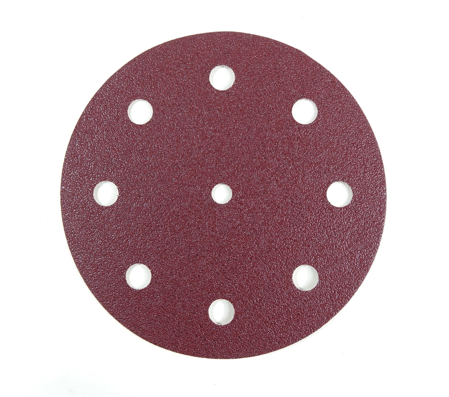 POWERTEC 120 Grit Sanding Disc Red Hook & Loop 5” Sanding Discs