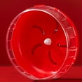 thumbnail image 3 of BIBABLYKE Quiet Hamster Exercise Roller Toy Running Wheel Plastic for Small Pet with Stable Base Funny Pet Cage Entertainment Toy, 3 of 7