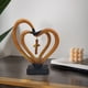 thumbnail image 5 of Decoraciones Del Hogar para la Sala de Estar, Amor Dos Corazones Ornamentos de Escritorio 24x21x5.5cm, Resina Artesanías Oficina Decoración Del Hogar Regalo de San Valentín, 5 of 6